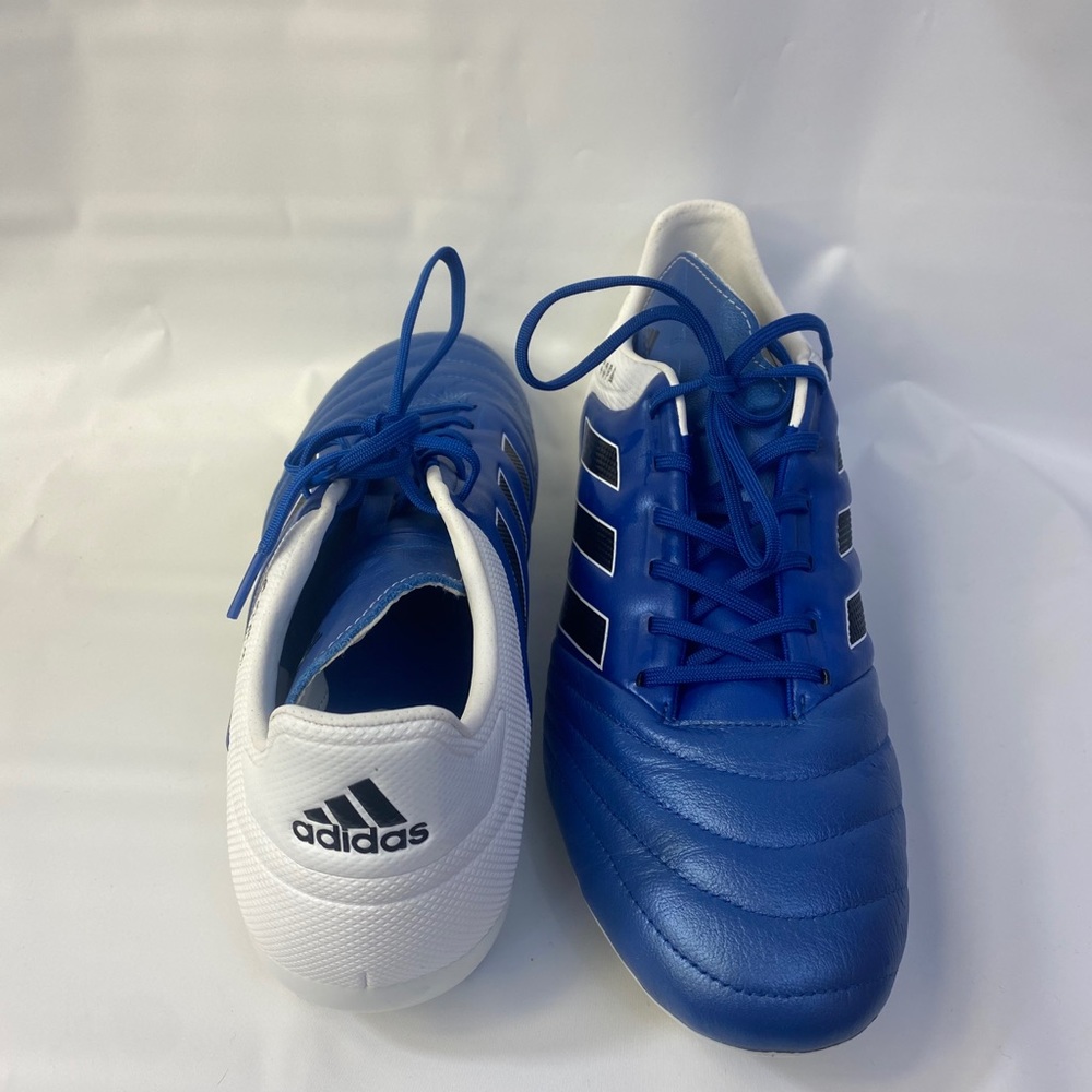ADIDAS COPA 17.2 FG SOCCER CLEATS BLUE WHITE SZ12